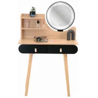 Masă de toaletă Jumi CM-324336 Lemn / Stejar Sonoma