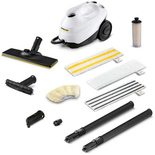 Curățitor cu aburi KARCHER SC3 EasyFix Anniversary Edition + (2.863-264.0)  / 1900 W / White photo 3