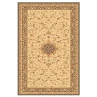 Covor Covoare Ungheni Atlas Beige Green / Polipropilenă