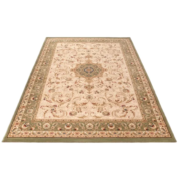 Covor Covoare Ungheni Atlas Beige Green / Polipropilenă photo 4
