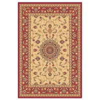 Ковер Covoare Ungheni Atlas Red Beige / Полипропилен