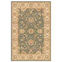Covor Covoare Ungheni Atlas Beige Green / Polipropilenă