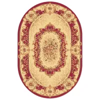 Covor Covoare Ungheni Atlas Beige Red / Polipropilenă