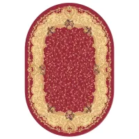 Ковер Covoare Ungheni Atlas Бордовый / Полипропилен