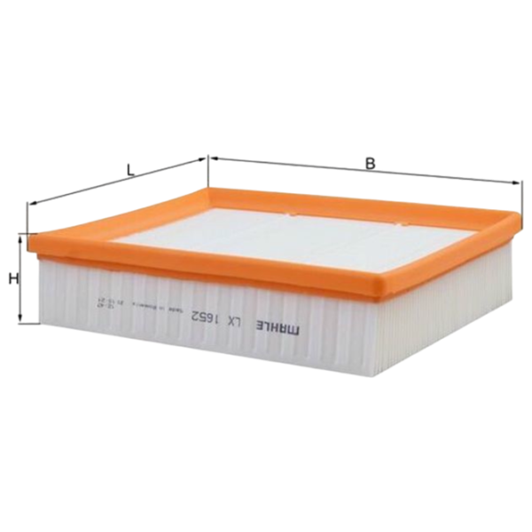Filtru de aer Mahle MHL-LX 1652  photo 2 Filtru de aer Mahle MHL-LX 1652  photo 2