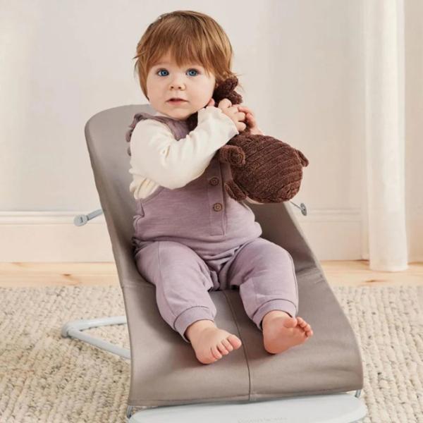 Балансир BabyBjorn Bliss 0 месяцев - 24 месяца / Sand Grey photo 5 Балансир BabyBjorn Bliss 0 месяцев - 24 месяца / Sand Grey photo 5