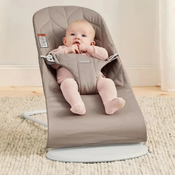 Балансир BabyBjorn Bliss 0 месяцев - 24 месяца / Sand Grey photo 7 Балансир BabyBjorn Bliss 0 месяцев - 24 месяца / Sand Grey photo 7