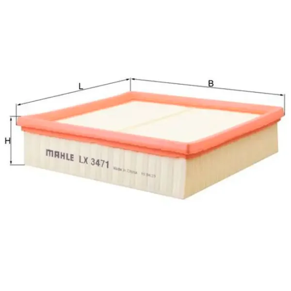 Filtru de aer Mahle MHL-LX 3471  photo 2 Filtru de aer Mahle MHL-LX 3471  photo 2