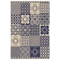 Ковер Covoare Ungheni Bella Vintage Beige Blue / Шерсть