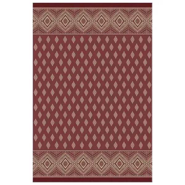 Ковер Covoare Ungheni Bella Classic Бордовый / Шерсть photo 1