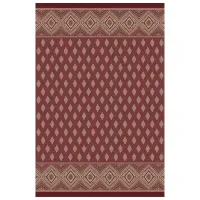 Ковер Covoare Ungheni Bella Classic Бордовый / Шерсть