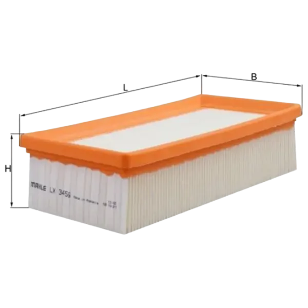 Filtru de aer Mahle MHL-LX 3456  photo 2 Filtru de aer Mahle MHL-LX 3456  photo 2