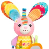 Jucărie pentru pătuțuri și cărucioare Sensillo Bunny Z-0500 0+ / Multicolor photo 2
