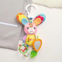 Jucărie pentru pătuțuri și cărucioare Sensillo Bunny Z-0500 0+ / Multicolor photo 5