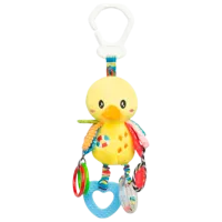 Игрушка для колясок и кроваток Sensillo Animals Duck Z-0501 0+ / Желтый