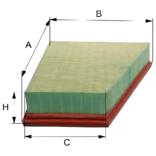 Воздушный фильтр Wix Filters WA6583 WX-WA6583 photo 2