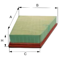 Воздушный фильтр Wix Filters WA6583 WX-WA6583 photo 2