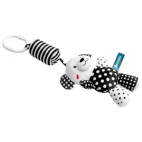 Jucărie pentru pătuțuri și cărucioare Sensillo Animals Bear Z-032 0+ / Black photo 2