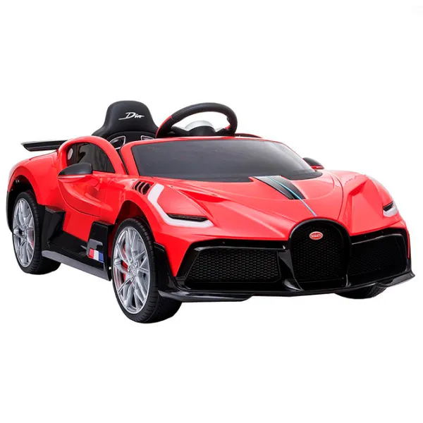 Mașină electrică Bugatti Divo Kikka Boo 31006050370 5 km/h / / 3+ / Red photo 3