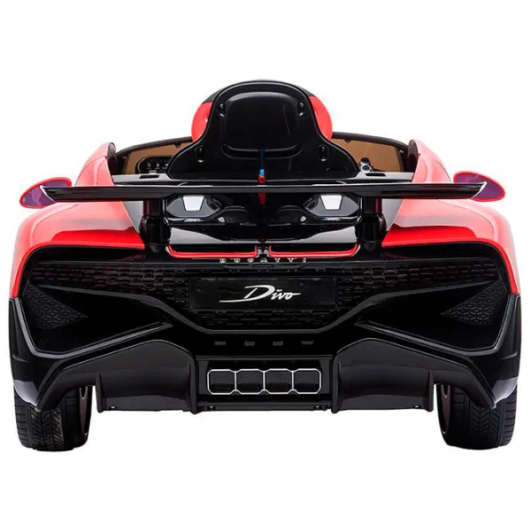 Mașină electrică Bugatti Divo Kikka Boo 31006050370 5 km/h / / 3+ / Red photo 6