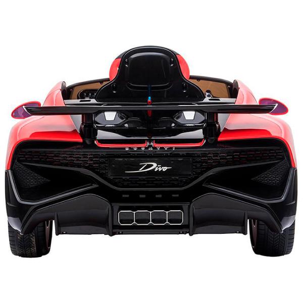Mașină electrică Bugatti Divo Kikka Boo 31006050370 5 km/h / / 3+ / Red photo 6