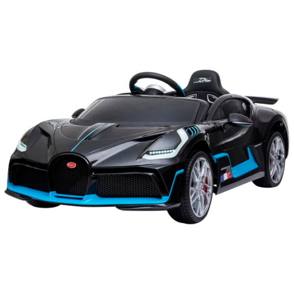 Mașină electrică Bugatti Divo Kikka Boo 31006050369 5 km/h / / 3+ / Black photo 1