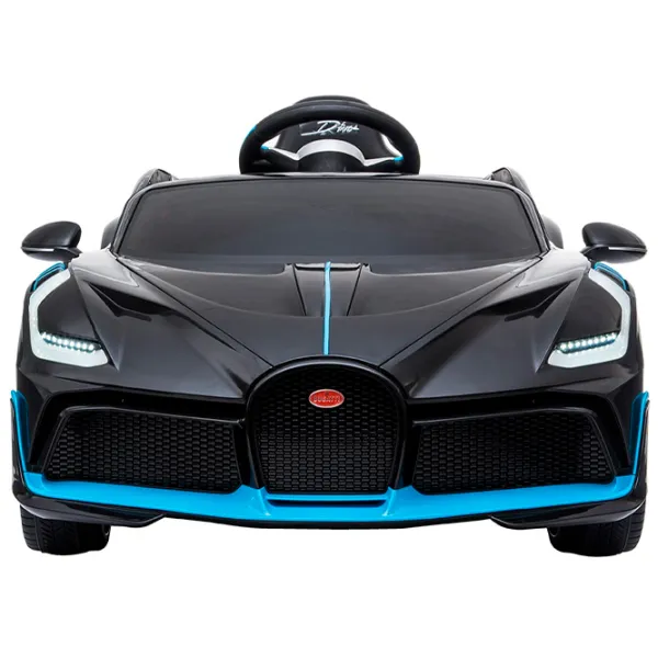 Mașină electrică Bugatti Divo Kikka Boo 31006050369 5 km/h / / 3+ / Black photo 2