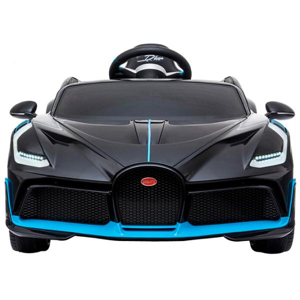Mașină electrică Bugatti Divo Kikka Boo 31006050369 5 km/h / / 3+ / Black photo 2