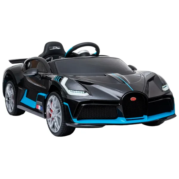Mașină electrică Bugatti Divo Kikka Boo 31006050369 5 km/h / / 3+ / Black photo 3