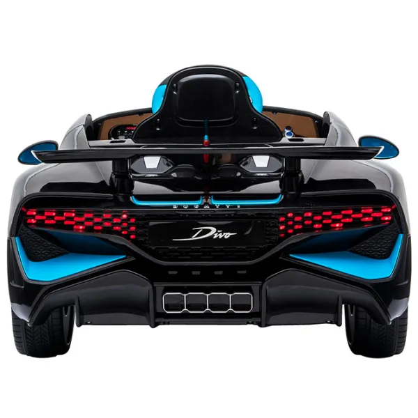 Mașină electrică Bugatti Divo Kikka Boo 31006050369 5 km/h / / 3+ / Black photo 6