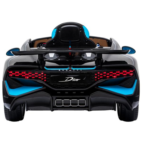 Mașină electrică Bugatti Divo Kikka Boo 31006050369 5 km/h / / 3+ / Black photo 6
