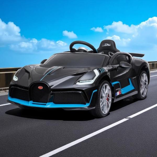 Mașină electrică Bugatti Divo Kikka Boo 31006050369 5 km/h / / 3+ / Black photo 8