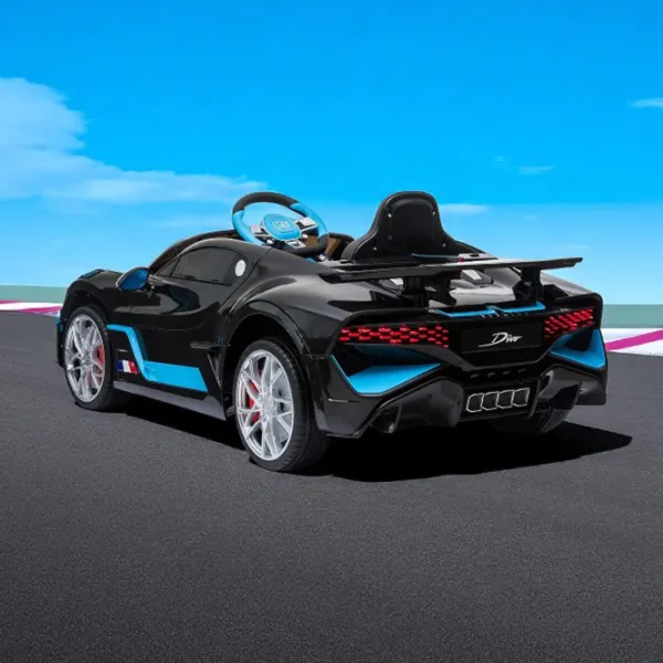 Mașină electrică Bugatti Divo Kikka Boo 31006050369 5 km/h / / 3+ / Black photo 9