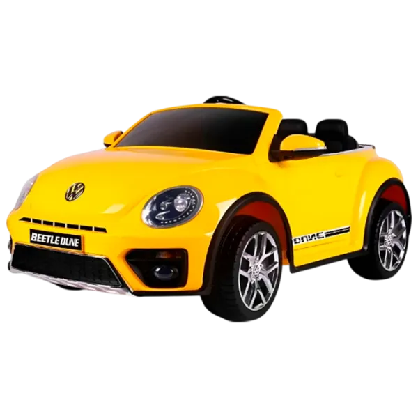 Mașină electrică Volkswagen Beetle Kikka Boo 31006050368  / / 3+ / Yellow photo 1 Mașină electrică Volkswagen Beetle Kikka Boo 31006050368  / / 3+ / Yellow photo 1