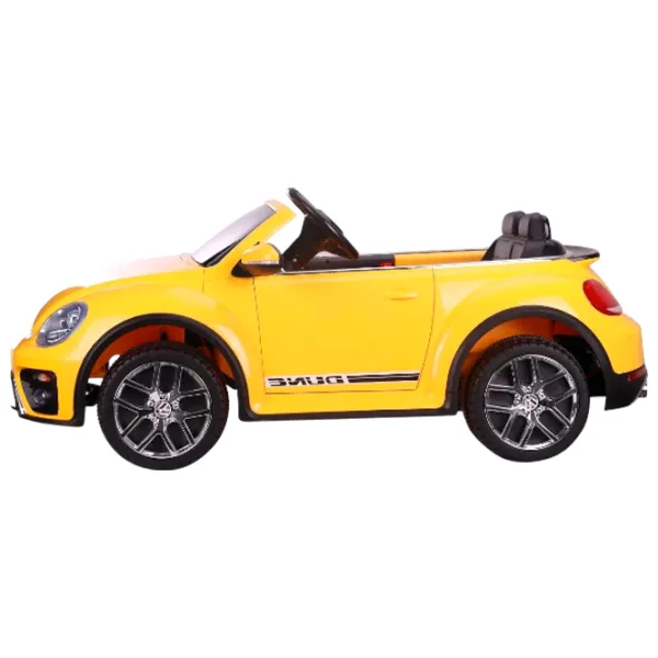 Mașină electrică Volkswagen Beetle Kikka Boo 31006050368  / / 3+ / Yellow photo 3 Mașină electrică Volkswagen Beetle Kikka Boo 31006050368  / / 3+ / Yellow photo 3