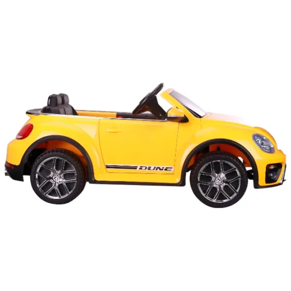 Mașină electrică Volkswagen Beetle Kikka Boo 31006050368  / / 3+ / Yellow photo 5 Mașină electrică Volkswagen Beetle Kikka Boo 31006050368  / / 3+ / Yellow photo 5