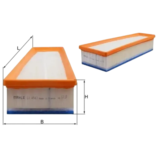 Воздушный фильтр Mahle MHL-LX 4943  photo 2