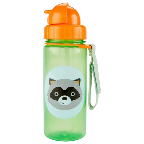 Sticluță cu pai Skip Hop Zoo 0.3845l 1 an / Plastic / Green photo 2