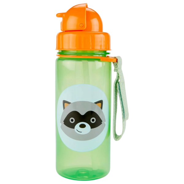 Sticluță cu pai Skip Hop Zoo 0.3845l 1 an / Plastic / Green photo 2