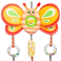 Jucărie pentru pătuțuri și cărucioare Sensillo Butterfly Z-0520 0+ / Yellow photo 2