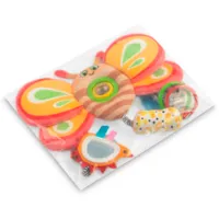 Jucărie pentru pătuțuri și cărucioare Sensillo Butterfly Z-0520 0+ / Yellow photo 3