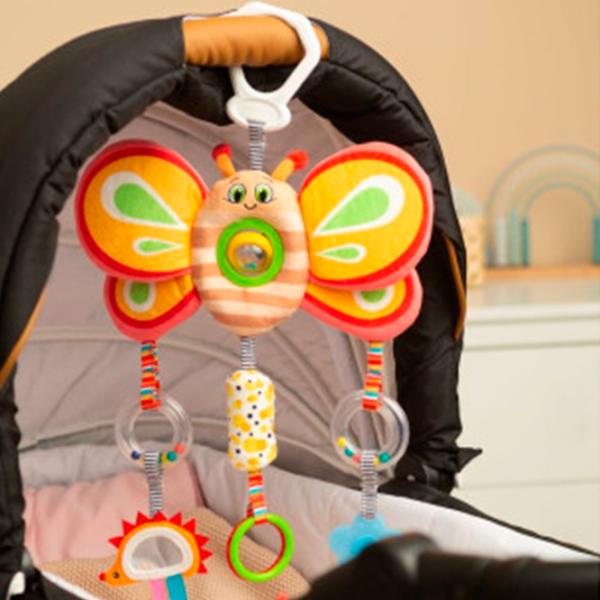 Игрушка для колясок и кроваток Sensillo Butterfly Z-0520 0+ / Желтый photo 4 Игрушка для колясок и кроваток Sensillo Butterfly Z-0520 0+ / Желтый photo 4