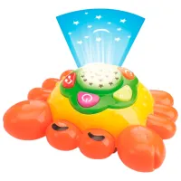Jucărie interactivă Alexis Crab PL-381457 1+ / Orange photo 3
