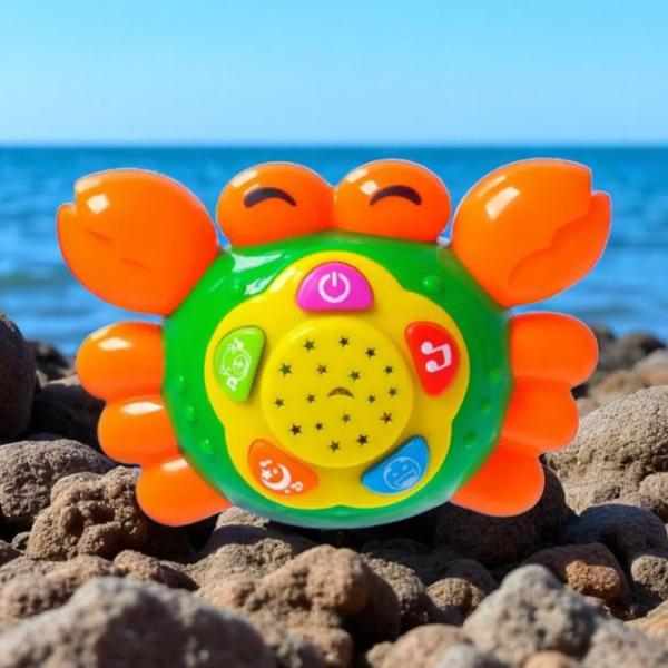 Jucărie interactivă Alexis Crab PL-381457 1+ / Orange photo 5