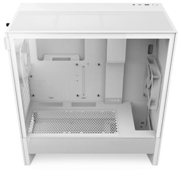 Корпус NZXT H5 Flow (2024) Mid Tower / Белый photo 3