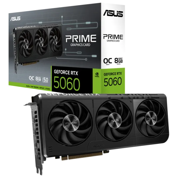 Placă video Asus GeForce RTX 5060 Prime OC Edition PCI Express x16 5.0 / 8 GB photo 9