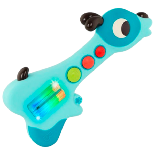 Jucărie interactivă Battat Animals Mini dog guitar BX1986Z 0.6+ / Blue photo 1