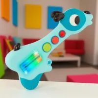 Jucărie interactivă Battat Animals Mini dog guitar BX1986Z 0.6+ / Blue photo 4