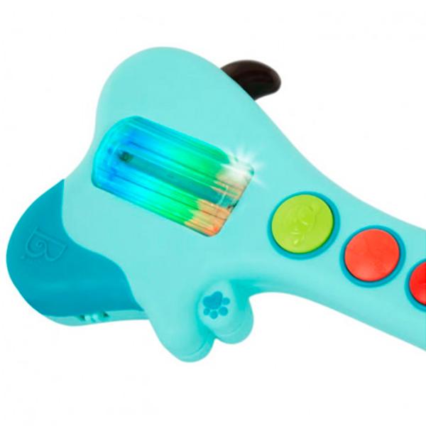 Jucărie interactivă Battat Animals Mini dog guitar BX1986Z 0.6+ / Blue photo 6