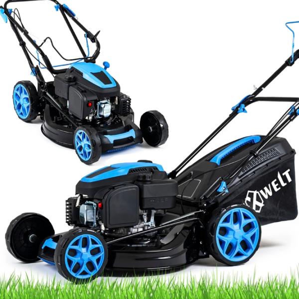 Газонокосилка бензиновая Hexwelt MOWER 200 Ручной photo 2
